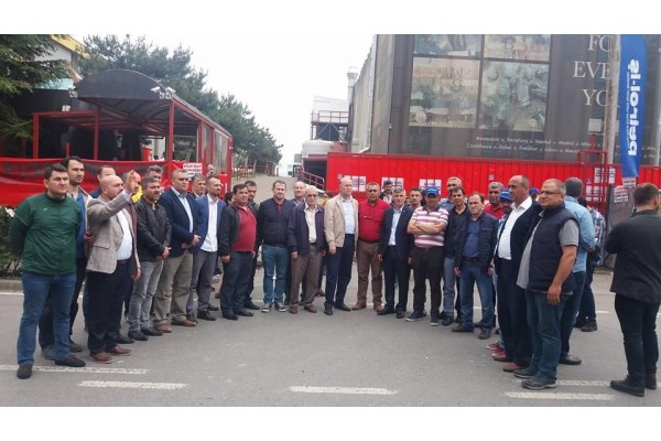 FLOMAR İŞÇİLERİNE ALİAĞA’DAN ZİYARET