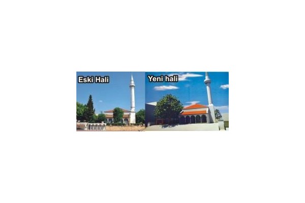 MERKEZ CAMİİ RESTORE EDİLİYOR
