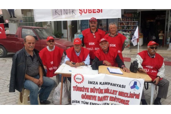 DİSK EMEKLİ SEN ALİAĞA ŞUBESİ KINIK’TA