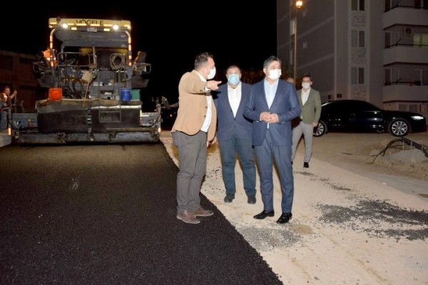 YENİ MAHALLE ASFALTLANIYOR