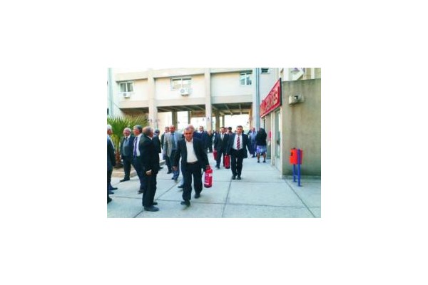 HÜKÜMET KONAĞI’NDA YANGIN TATBİKAT YAPILDI