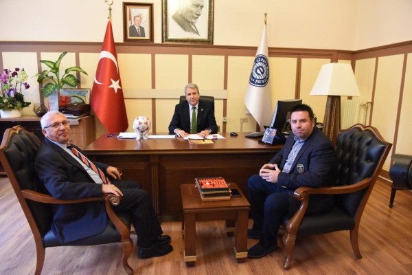 ALTINORDU BAŞKANI ÖZKAN’DAN REKTÖR BUDAK’A ZİYARET