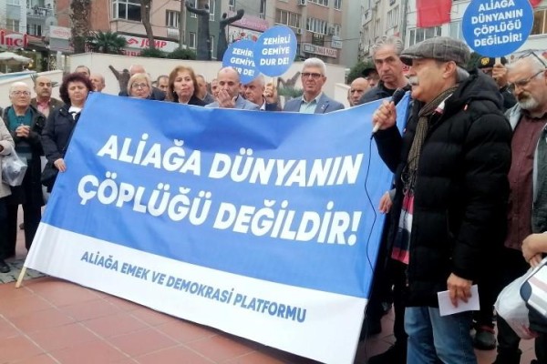"Aliağa dünyanın çöplüğü değildir"