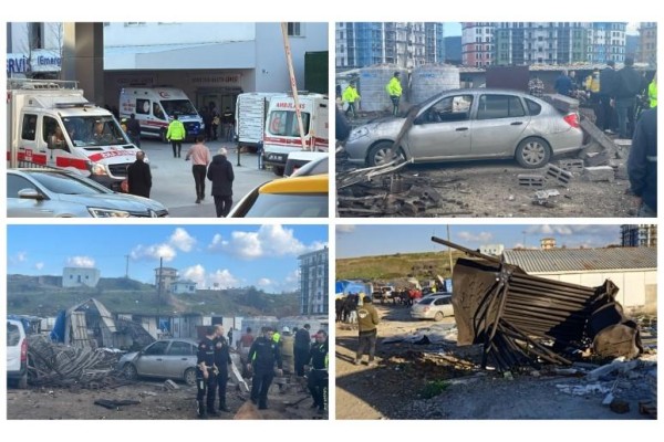 TOKİ inşaatında patlama: 7 yaralı, 1 ölü