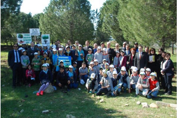 FİDANLAR TOPRAKLA BULUŞTU