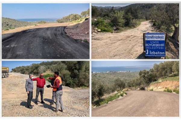 SEKİZ AYDA 85 KİLOMETRELİK YOL ÇALIŞMASI