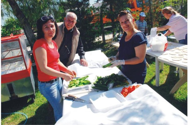 Bergamalılar kahvaltıda bir araya geldi