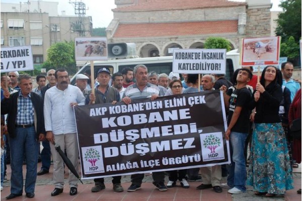 IŞİD SALDIRILARI PROTESTO EDİLDİ