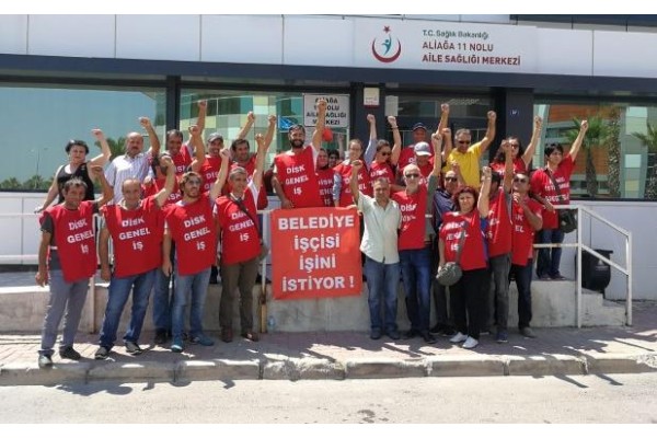 İŞÇİLER MAAŞLARINI İSTİYOR