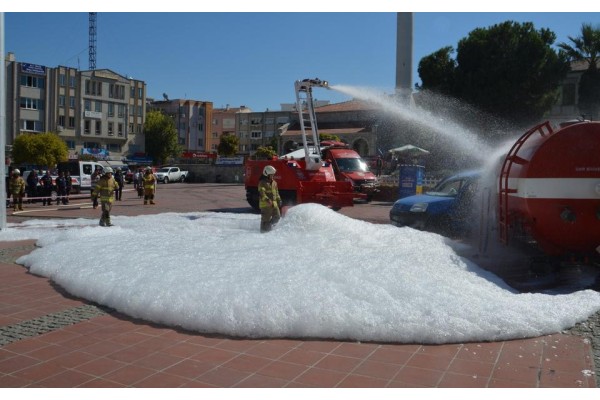 İTFAİYEDEN GERÇEĞİ ARATMAYAN TATBİKAT