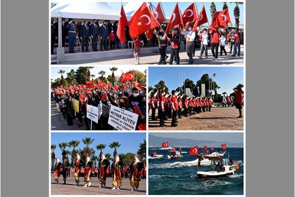 29 EKİM COŞKUSU ALİAĞA’YI SARDI