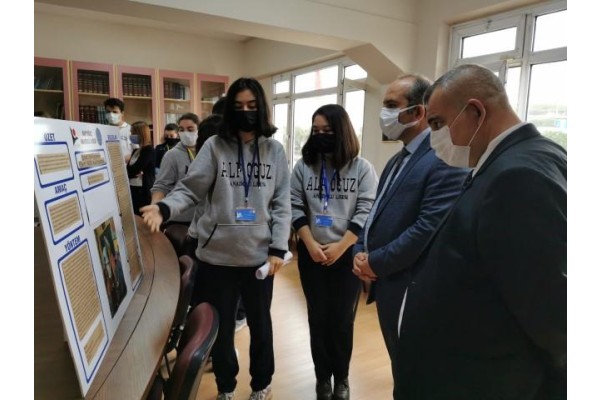 ALP OĞUZ’DA TUBİTAK BİLİM FUARI