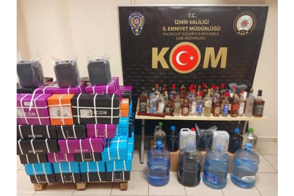 3,7 ton etil alkol ele geçirildi