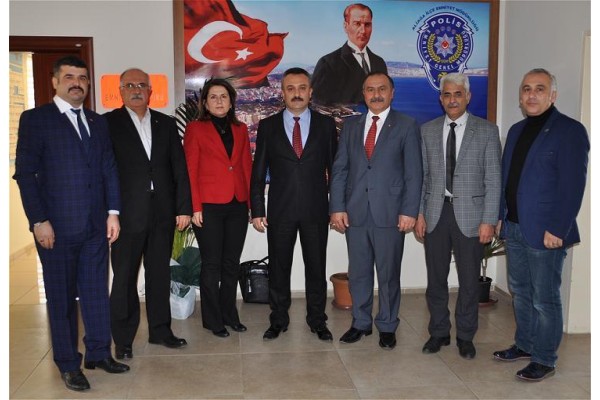 MHP’DEN YENİ MÜDÜRE ZİYARET