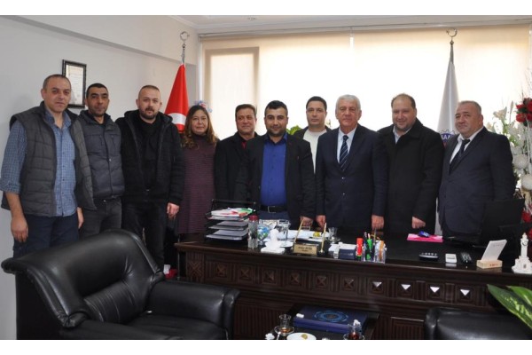 BİRLİK BAŞKANINDAN SERDAR BERK’E ZİYARET