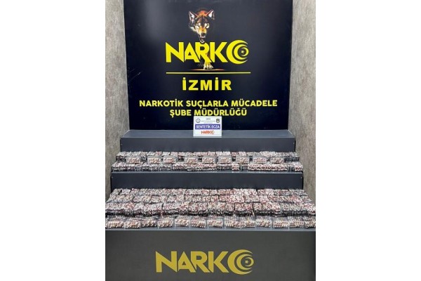 27 bin 400 sentetik hap ele geçirildi