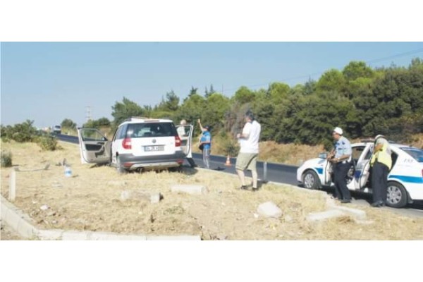 ALİAĞA’DA TRAFİK KAZASI