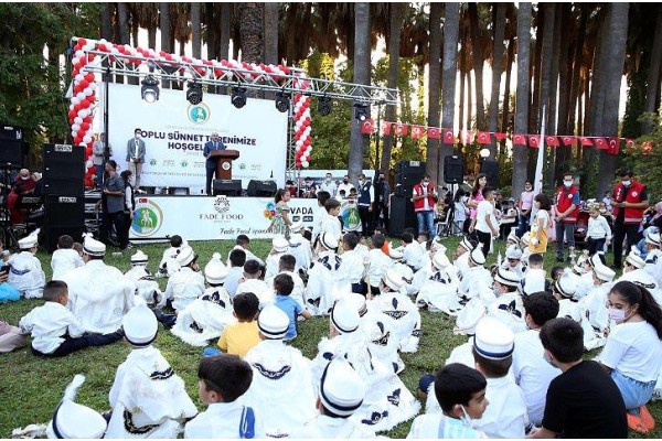 1081 ÇOCUK İÇİN SÜNNET ŞÖLENİ DÜZENLENDİ