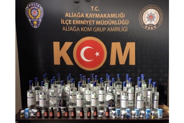 YILBAŞI ÖNCESİ KAÇAK ALKOL OPERASYONU