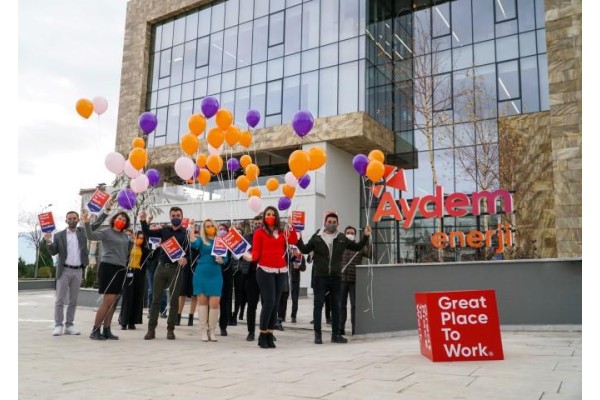 AYDEM ENERJİ’YE “HARİKA İŞ YERİ” SERTİFİKASI