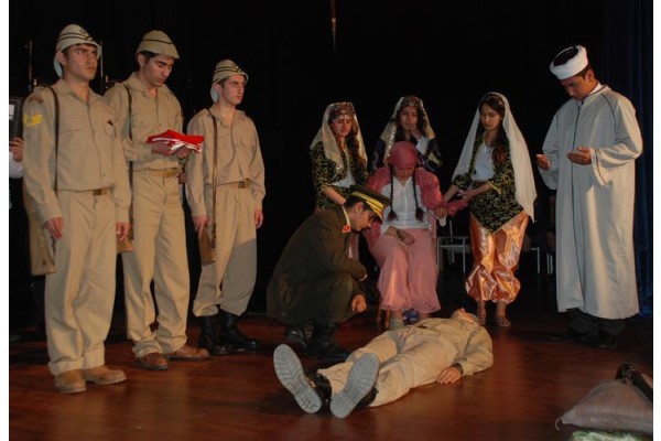 18 MART ORATORYOSU 5. KEZ SAHNELENDİ