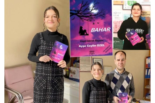 ‘Bahar’la yazarlığa adım attı