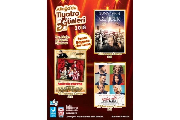 TİYATRO GÜNLERİ BAŞLIYOR