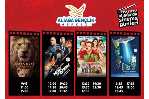 GENÇLİK MERKEZİ’NDEKİ SİNEMADA BU HAFTA