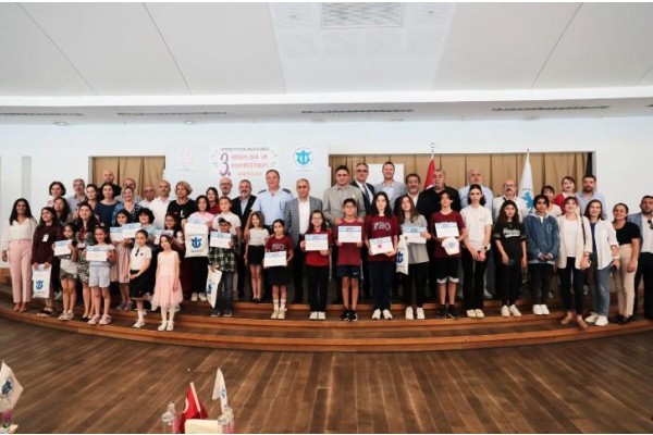 DTO, dereceye giren öğrencileri ödüllendirdi