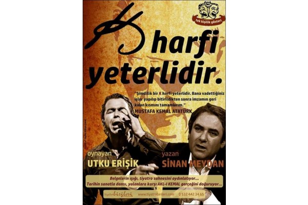 ATATÜRK’Ü ANMAK İÇİN “K HARFİ YETERLİDİR”