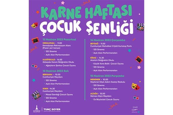 Karne Haftası Çocuk Şenliği başladı