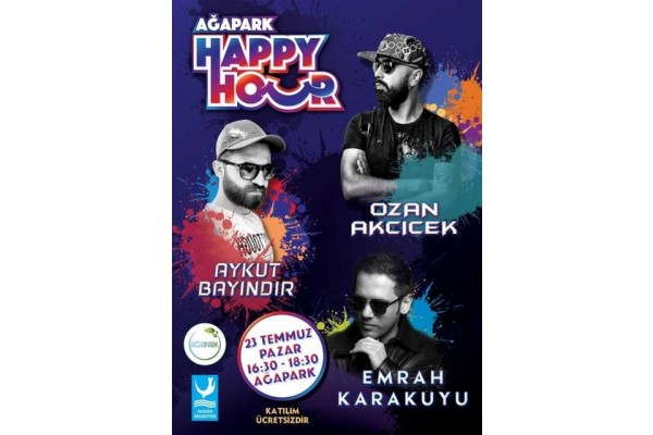 AĞAPARK’TA ‘HAPPY HOUR’ PARTİSİ