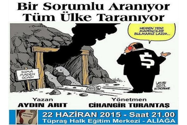 PETROL-İŞ SOMALI MADENCİLER İÇİN SAHNEDE