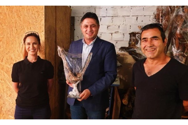 ACAR’DAN GİRİŞİMCİ AYSEL ARSLAN’A ZİYARET