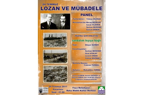 ‘LOZAN VE MÜBADELE’ FOÇA’DA KONUŞULACAK