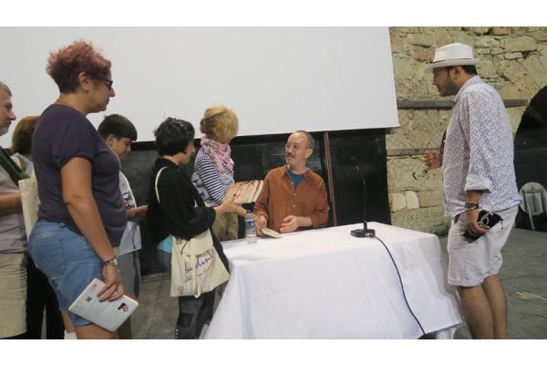 HÜSNÜ ARKAN, FOÇA KİTAP GÜNLERİ’NE KONUK OLDU