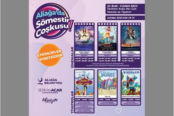 ÖĞRENCİLERE ÜCRETSİZ TİYATRO VE SİNEMA ŞÖLENİ