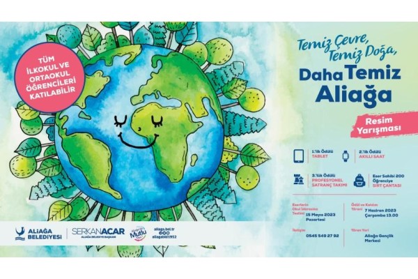 Belediyeden okullar arası resim yarışması