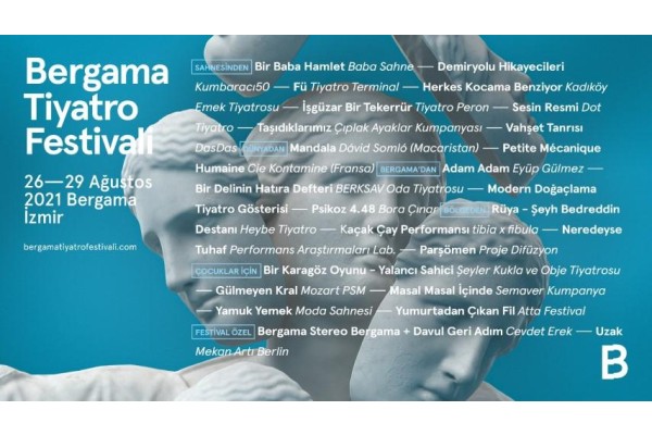BERGAMA TİYATRO FESTİVALİ BAŞLIYOR
