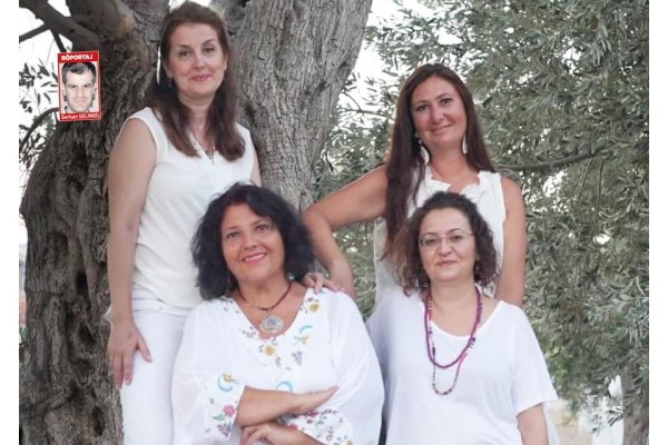 AĞAÇLARA ŞARKI SÖYLEYEN KADINLAR...