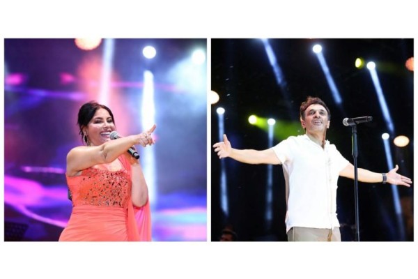 Yağmur altında müzik ziyafeti