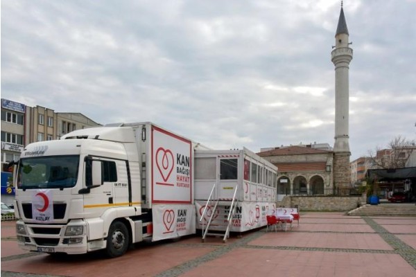 KIZILAY KAN BAĞIŞI İÇİN GELİYOR