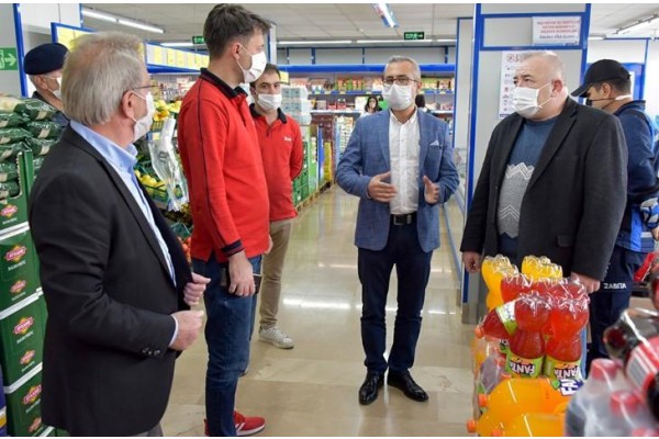 KOVİD 19 DENETİMİ YAPILDI