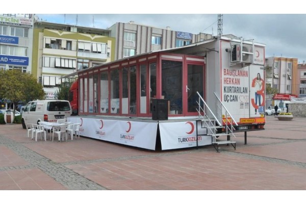 KIZILAY KAN BAĞIŞI TOPLAYACAK