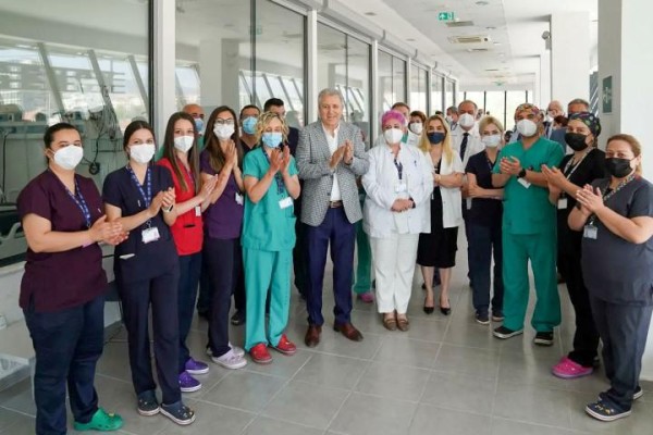 Covid Yoğun Bakım Ünitesi kapatıldı