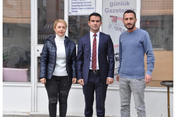 HANÇINAR, ALİAĞA EKSPRES’İ ZİYARET ETTİ