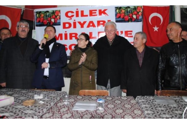 SERDAR AKSOY, ESKİ BAŞKANLARLA OMUZ OMUZA