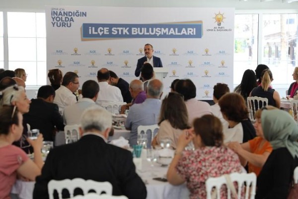 AK PARTİ, 30 İLÇEDE STK TEMSİLCİLERİYLE BULUŞACAK