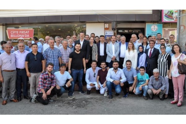 AK PARTİLİ VEKİLLERDEN TEŞEKKÜR ZİYARETİ