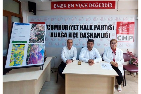 “Aliağa’nın malları yandaşlara peşkeş çekiliyor”